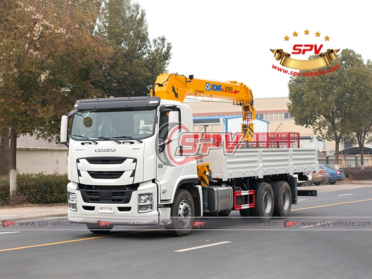 10 Tons Cargo Crane Truck ISUZU - LF 10 Tons Cargo Crane Truck ISUZU - LF